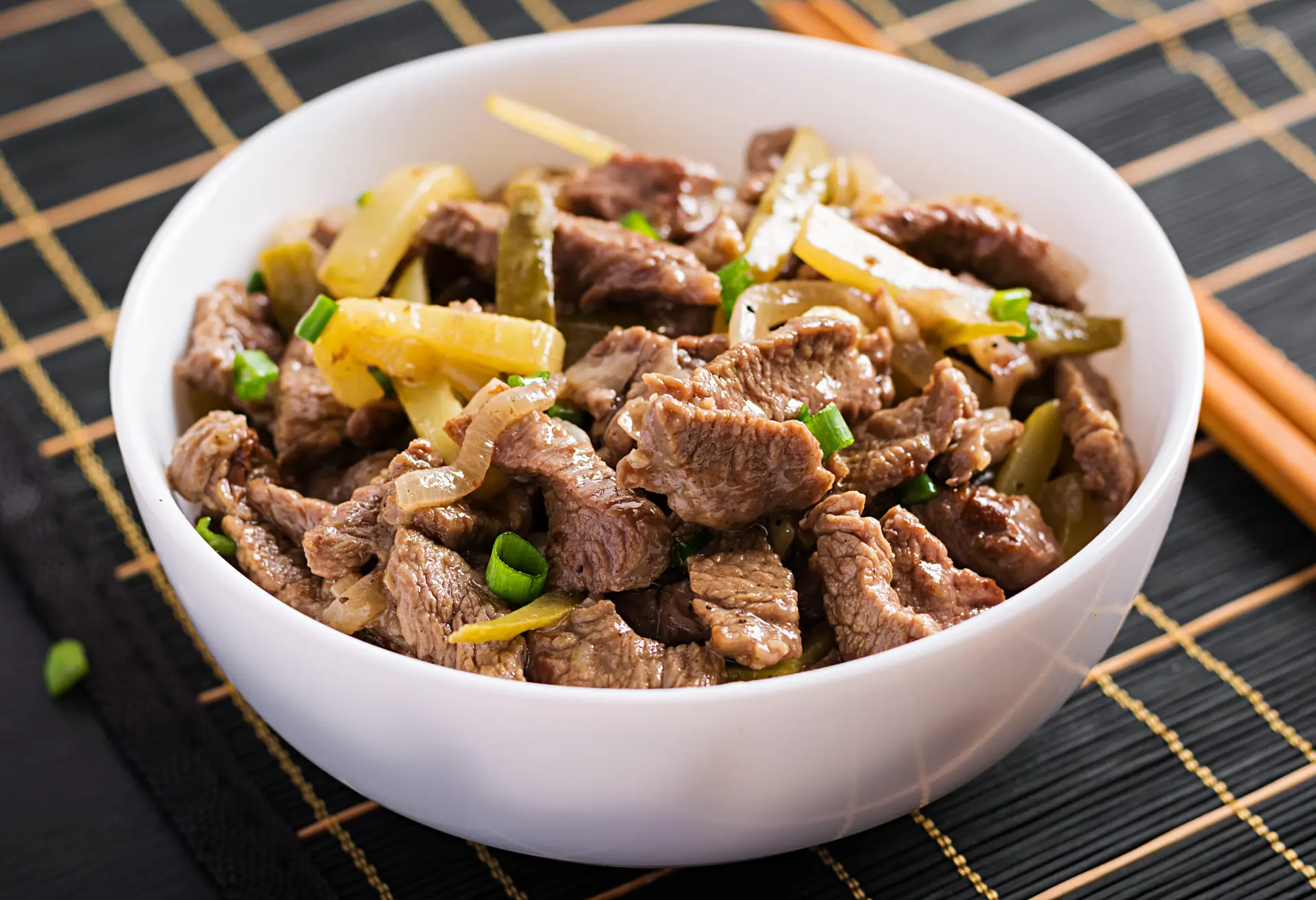 Beef cubes