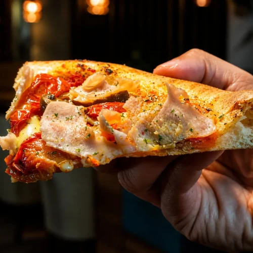Ham, Mushroom, Tomato